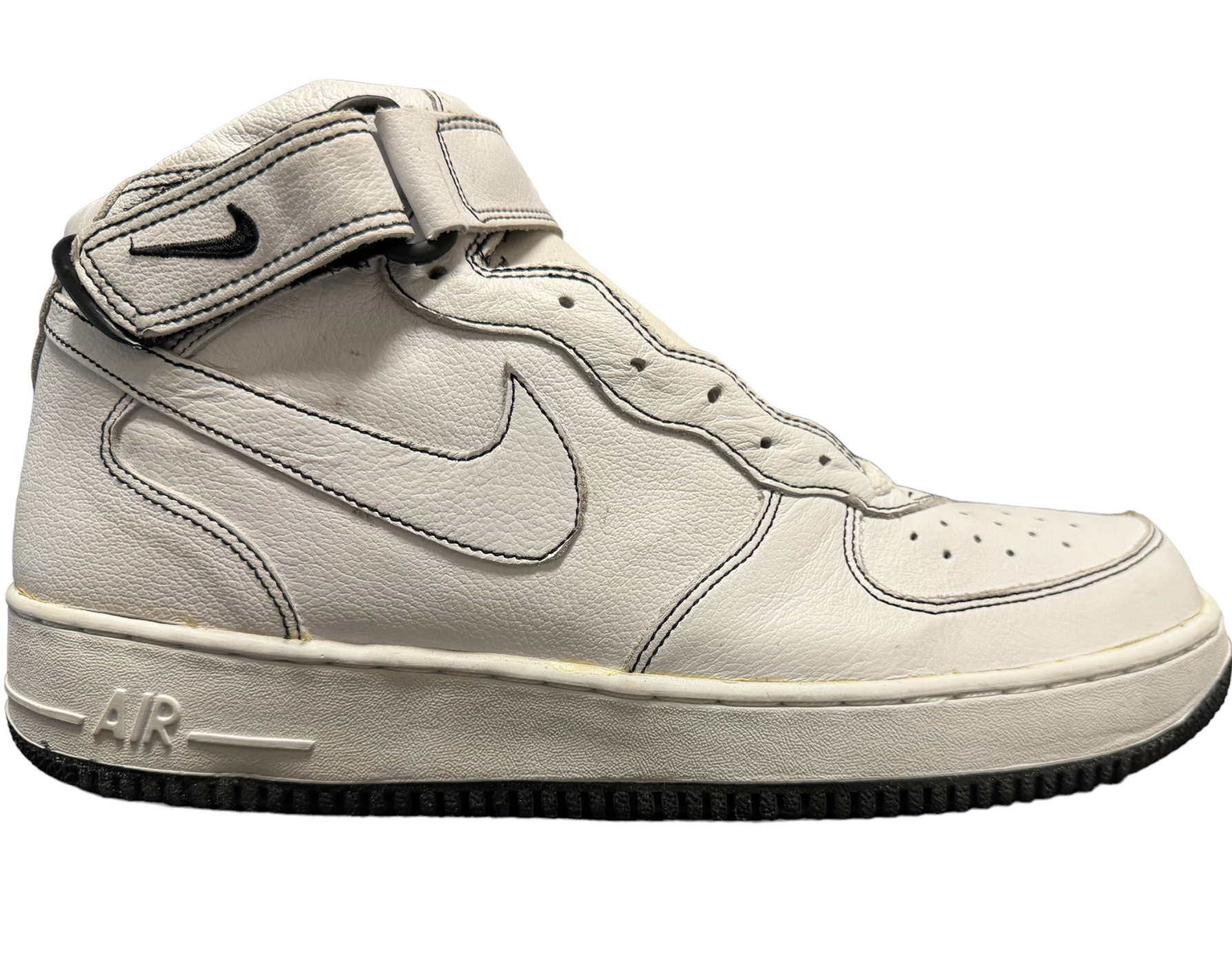 Nike Air Force 1 Mid White Black (2002)